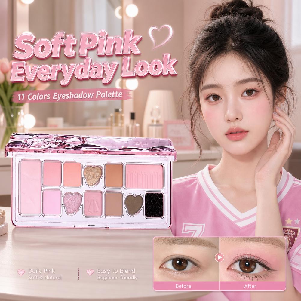 Merit Beauty Makeup - Paleta de Sombras Capel 11 Cores: