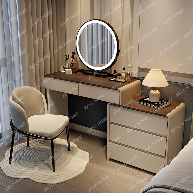 Beauty Makeup Vanity Set - Hhaesthetic espelho de mesa de vaidade
