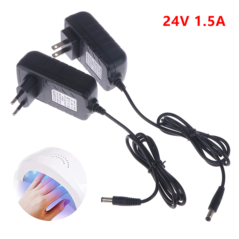 Uv Nail Lamp - 【Adaptador de fonte de alimentação 24V