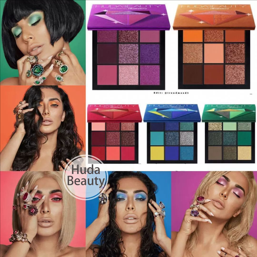 Beauty Huda Makeup - Huda Beauty 9 Paleta de Cores