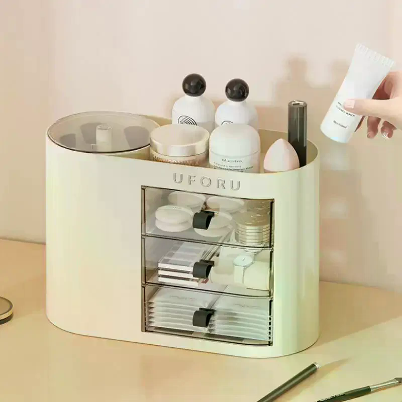 Organizador de Maquiagem com E - Beauty Makeup Vanity Set avaliação e preço