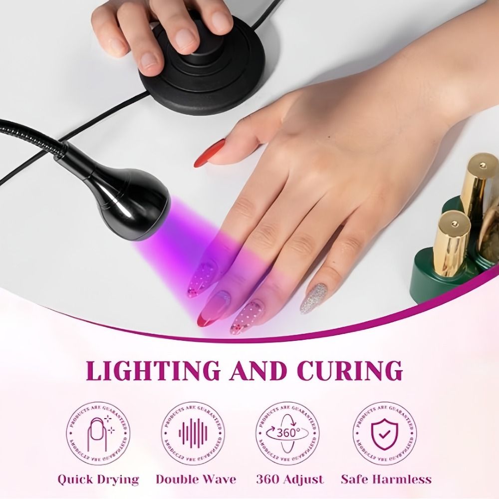Lâmpada UV LED para Unhas 5W/3 - Uv Nail Lamp avaliação e preço