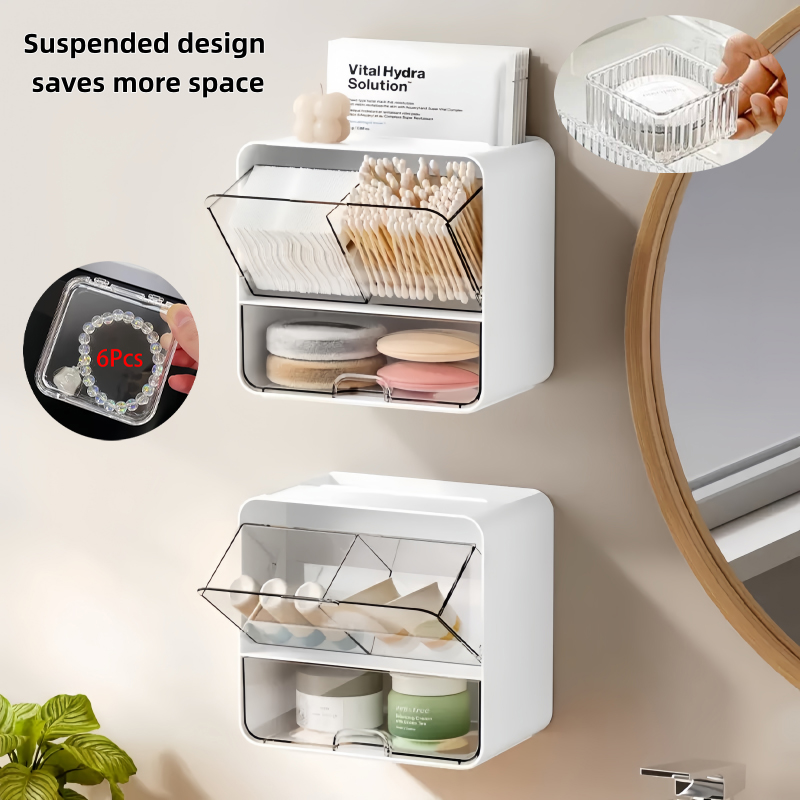 Conjunto de 8 Peças, um Suport - Beauty Makeup Vanity Set avaliação e preço