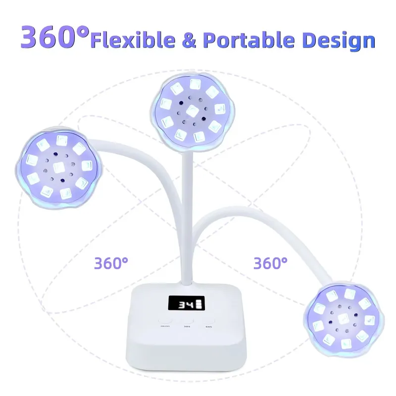 Lâmpada de Unhas Sem Fio LED U - Uv Nail Lamp avaliação e preço