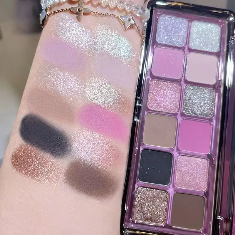 12 cores placa de sombra de ol - Beauty Huda Makeup avaliação e preço