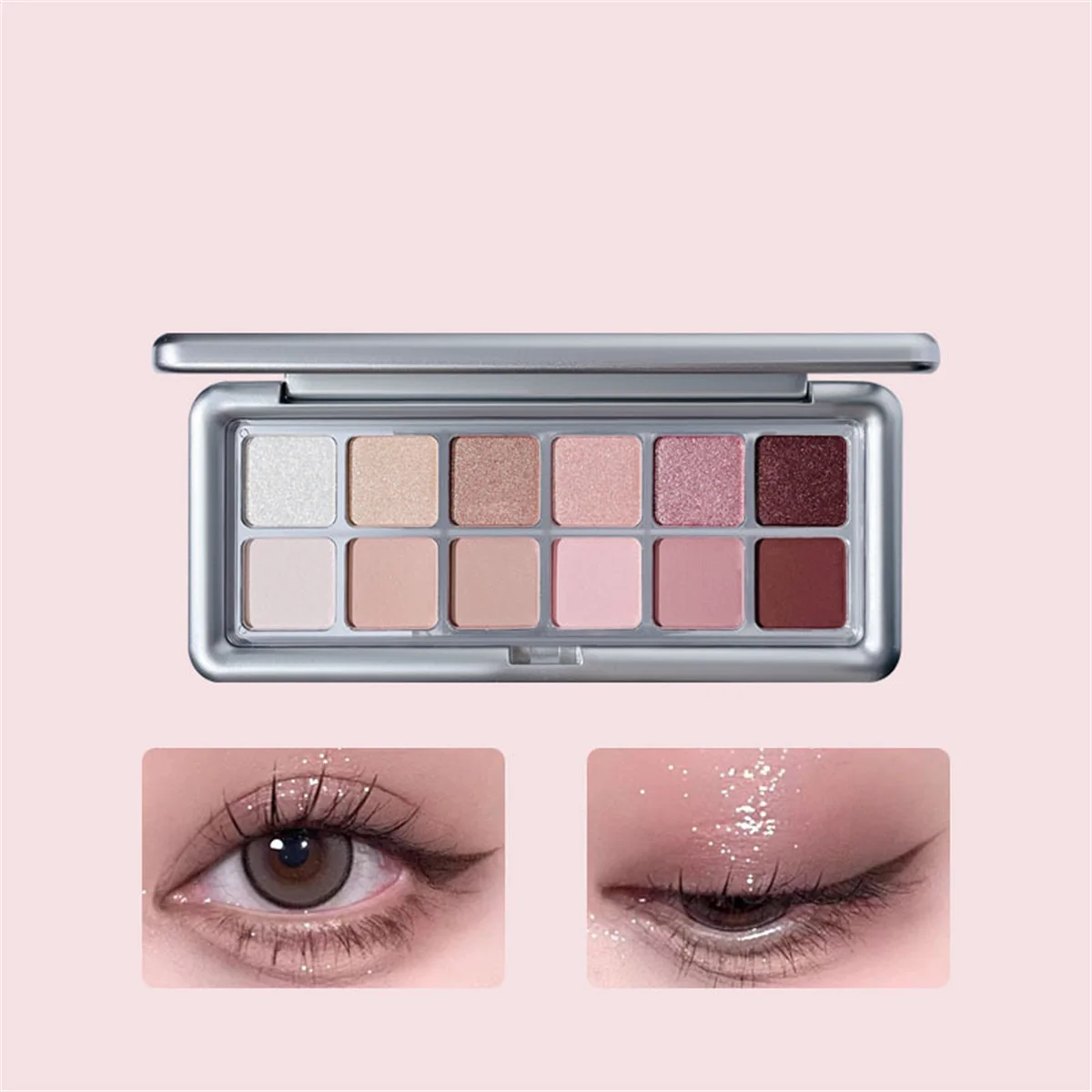 12 cores placa de sombra de ol - Beauty Huda Makeup avaliação e preço