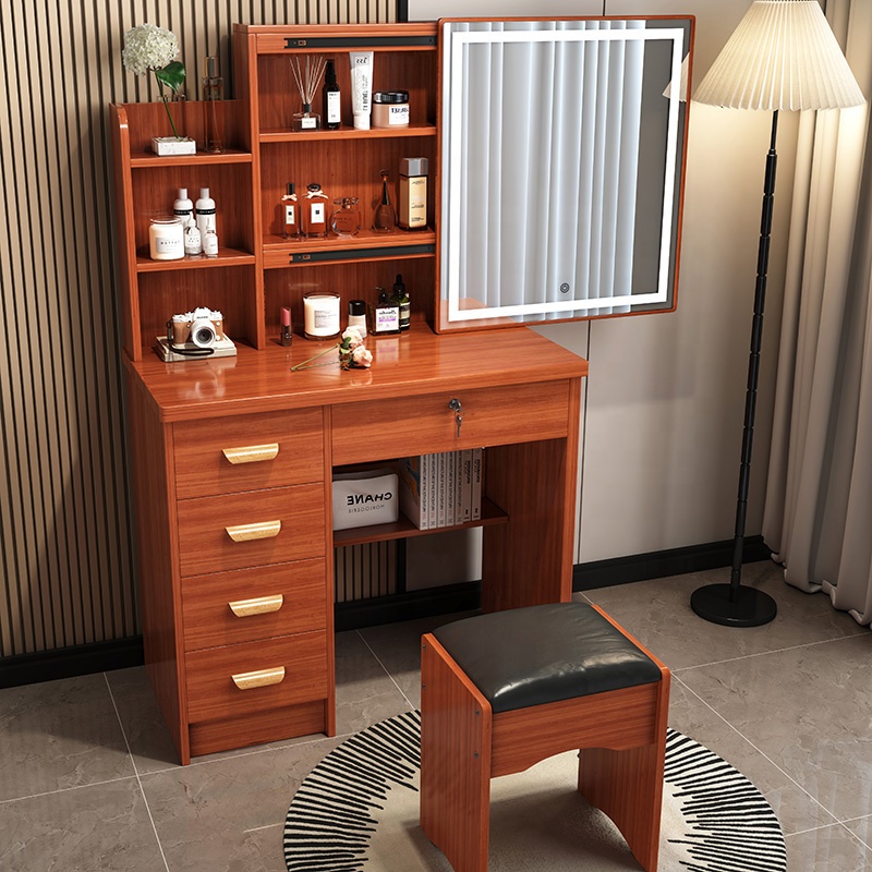 Móveis de Quarto Estilo Nórdic - Beauty Makeup Vanity Set avaliação e preço