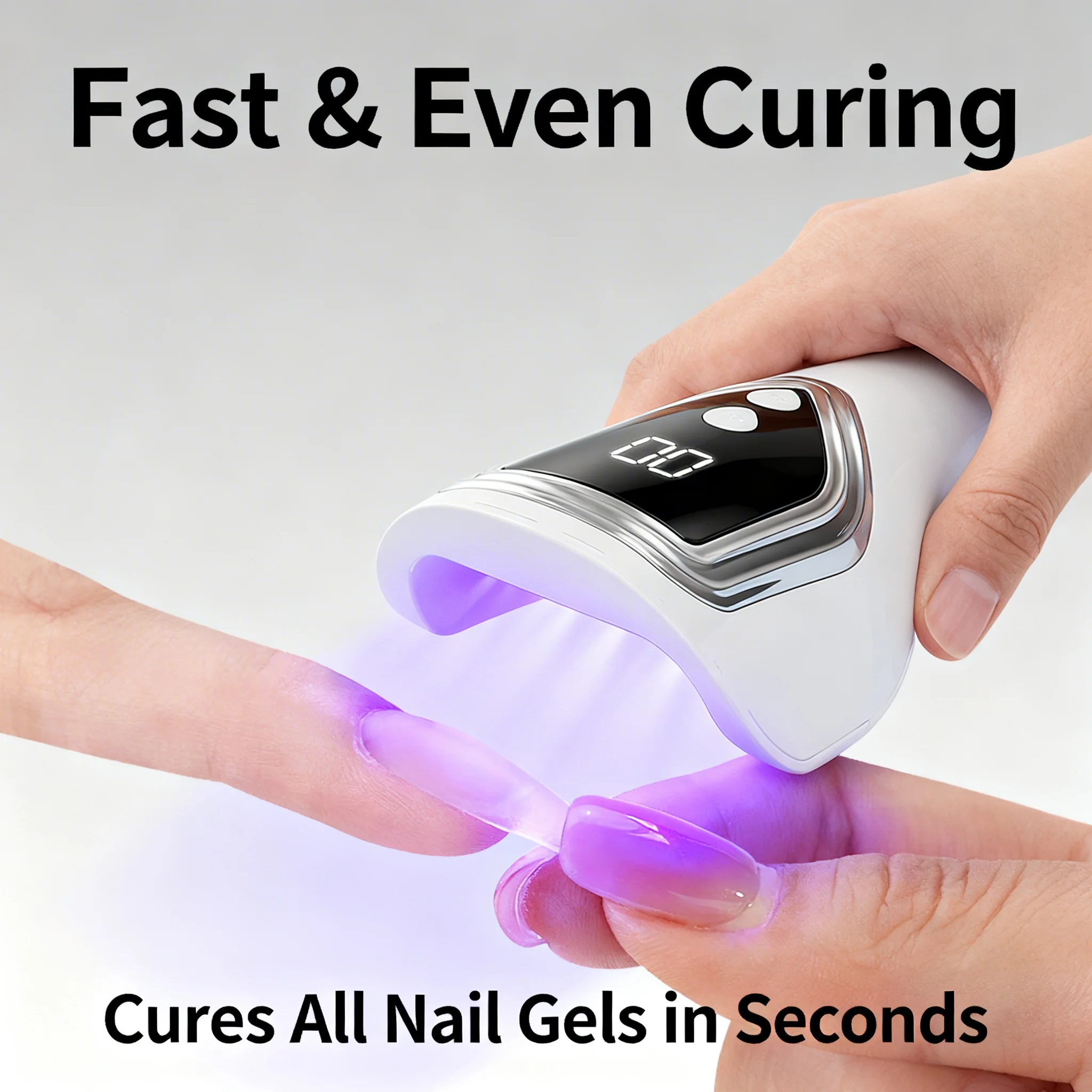 Lâmpada UV Portátil para Unhas - Uv Nail Lamp avaliação e preço