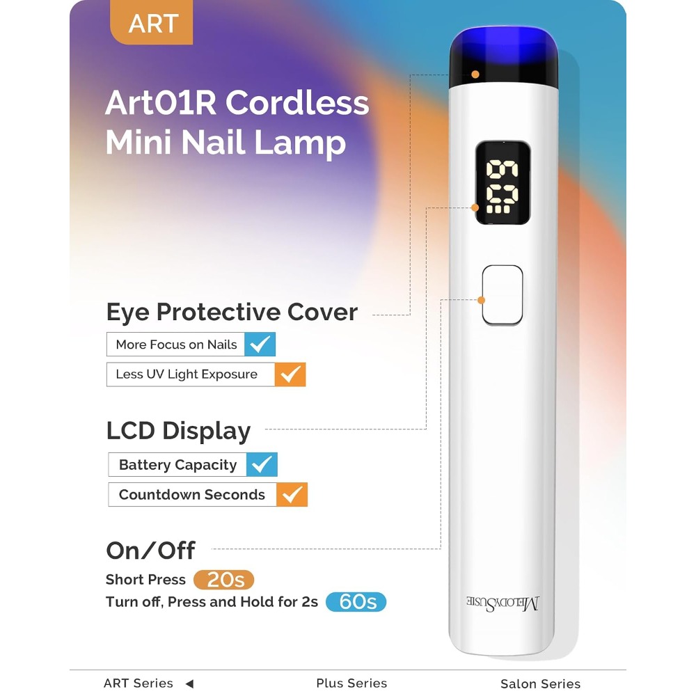 Lâmpada UV LED Mini Recarregáv - Uv Nail Lamp avaliação e preço