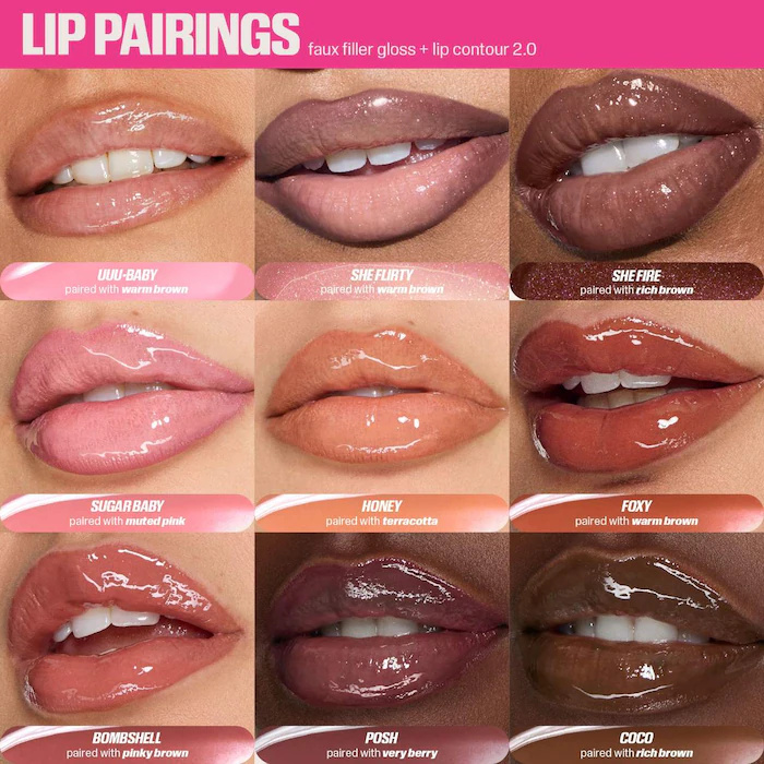 Huda Beauty Faux Filler Gloss  - Beauty Huda Makeup avaliação e preço