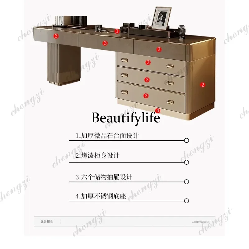 Conjunto Completo de Mesa de M - Beauty Makeup Vanity Set avaliação e preço