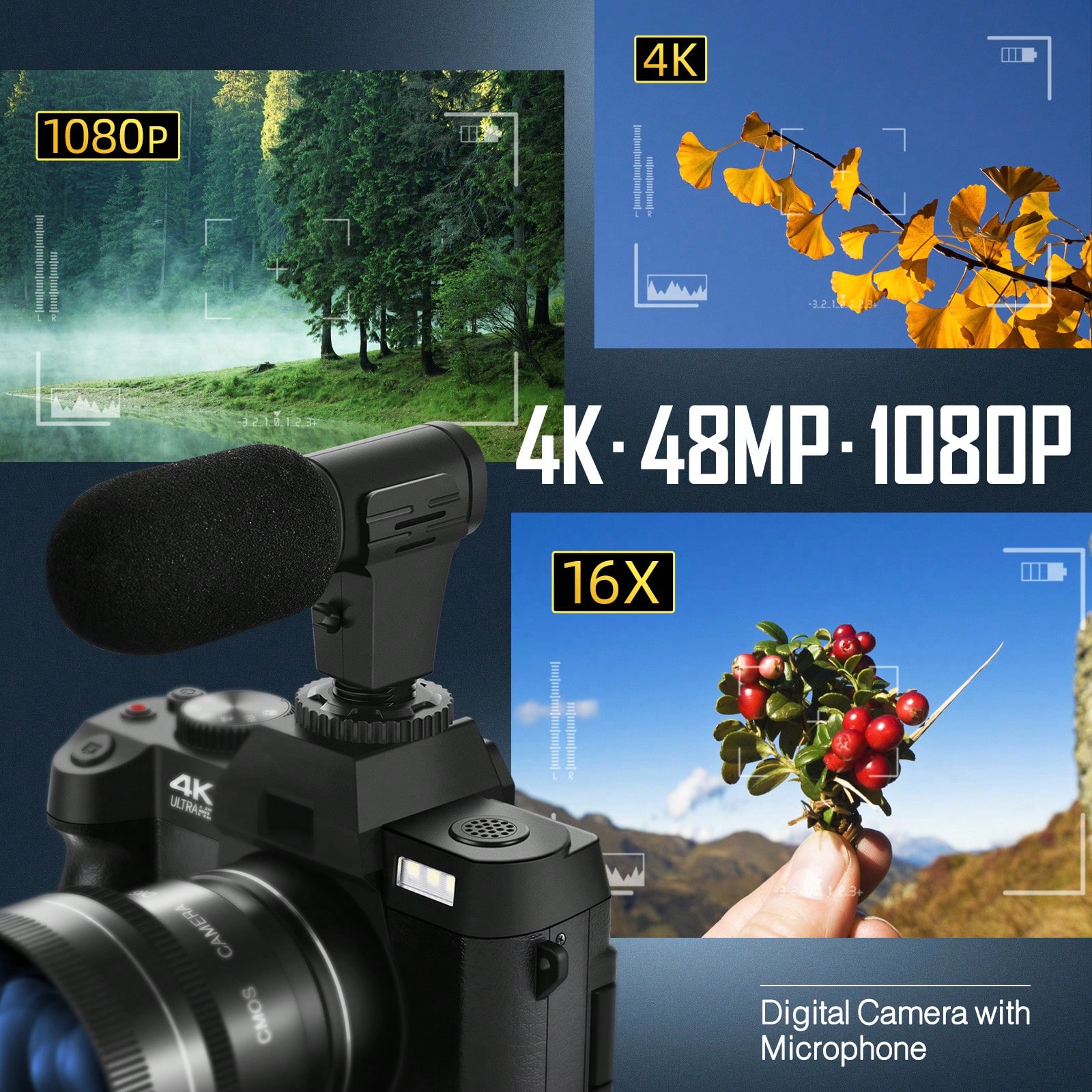 Câmeras digitais 4K para fotog - Beauty Makeup Camera App avaliação e preço