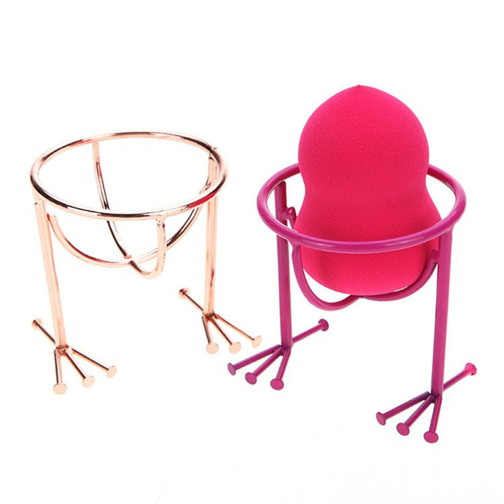 Suporte de Esponja Rosa Dourad - Makeup Organizer avaliação e preço