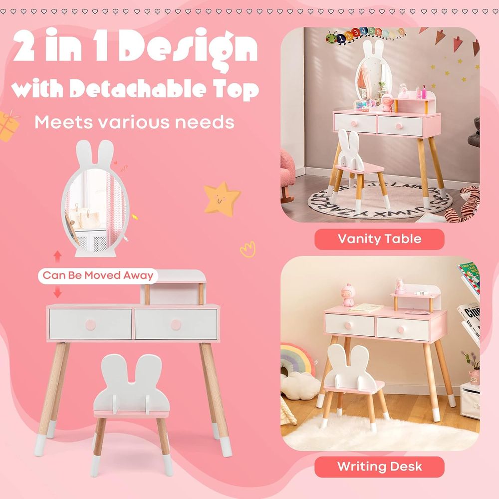 EY Kids Vanity, Conjunto de Me - Beauty Makeup Vanity Set avaliação e preço