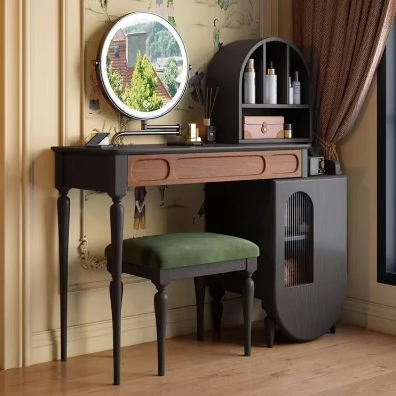 Mesa de Maquiagem Italiana Pre - Beauty Makeup Vanity Set avaliação e preço