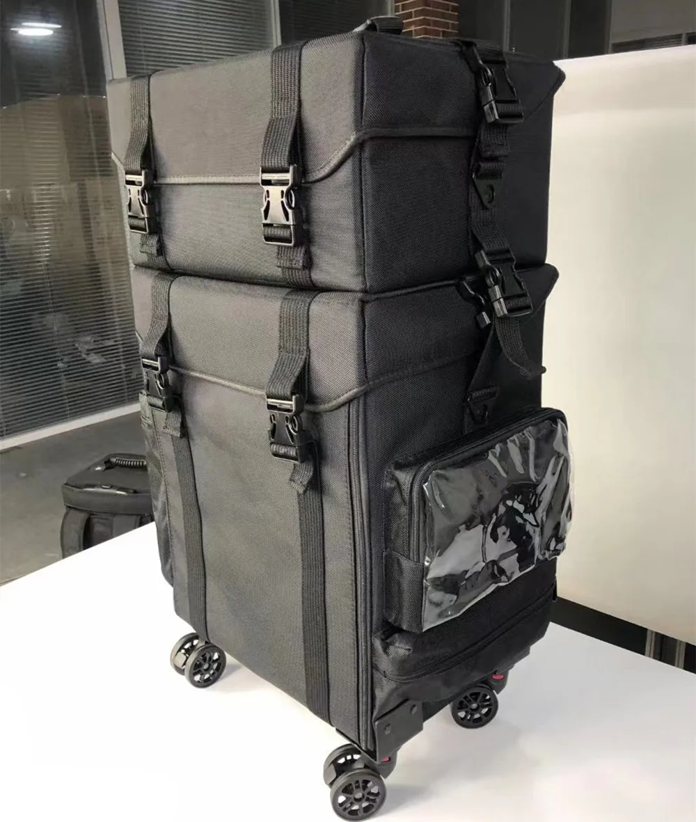 Conjunto de viagem maquiagem t - Beauty Makeup Vanity Set avaliação e preço
